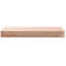 vidaXL Table Top 40x40x4 cm Square Solid Wood Beech