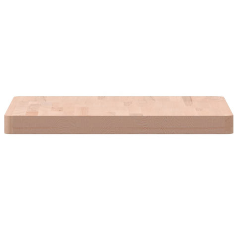 vidaXL Table Top 50x50x4 cm Square Solid Wood Beech