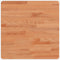 vidaXL Table Top 50x50x1.5 cm Square Solid Wood Beech