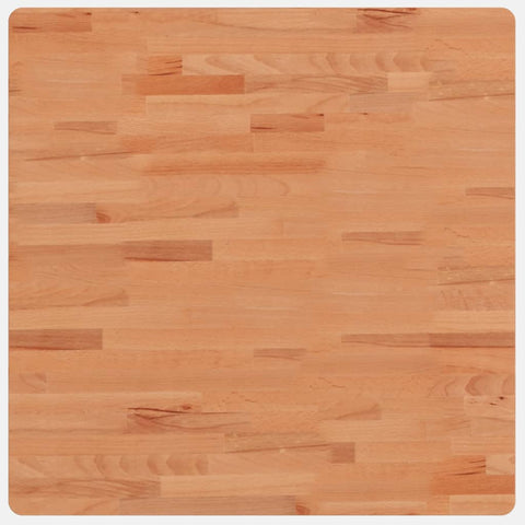 vidaXL Table Top 70x70x1.5 cm Square Solid Wood Beech
