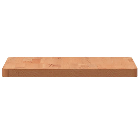 vidaXL Table Top 40x40x2.5 cm Square Solid Wood Beech
