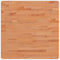 vidaXL Table Top 70x70x2.5 cm Square Solid Wood Beech