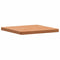 vidaXL Table Top 60x60x4 cm Square Solid Wood Beech