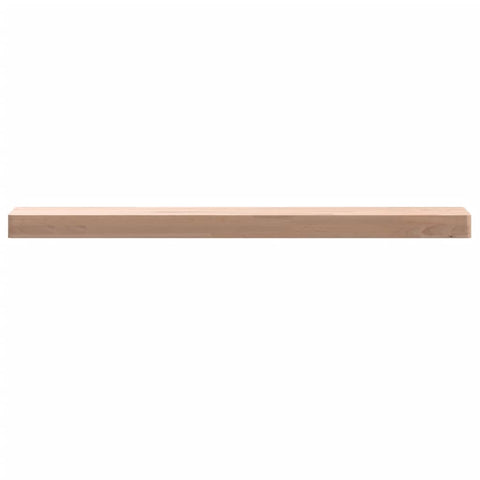 vidaXL Wall Shelf 80x20x4 cm Solid Wood Beech