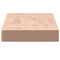 vidaXL Wall Shelf 80x20x4 cm Solid Wood Beech