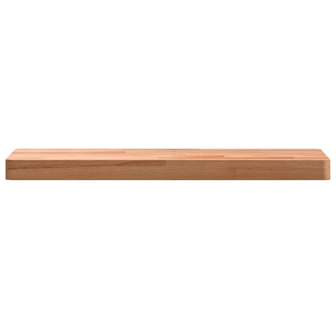 vidaXL Wall Shelf 40x20x2.5 cm Solid Wood Beech