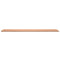 vidaXL Desk Top 200x55x2.5 cm Solid Wood Beech
