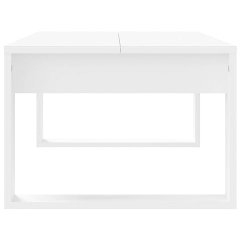 vidaXL Coffee Table White 102x50x35 cm Engineered Wood