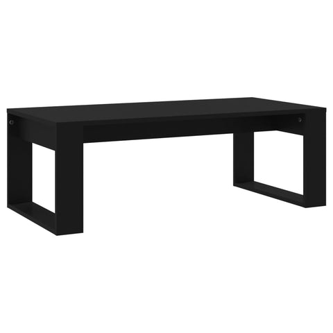 vidaXL Coffee Table Black 102x50x35 cm Engineered Wood