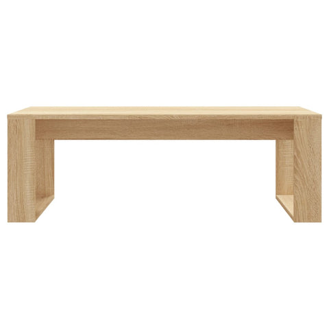 vidaXL Coffee Table Sonoma Oak 102x50x35 cm Engineered Wood