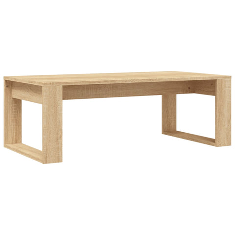 vidaXL Coffee Table Sonoma Oak 102x50x35 cm Engineered Wood