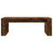 vidaXL Coffee Table Smoked Oak 102x50x35 cm Engineered Wood
