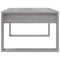 vidaXL Coffee Table Grey Sonoma 102x50x35 cm Engineered Wood