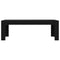 vidaXL Coffee Table Black 102x50x36 cm Engineered Wood