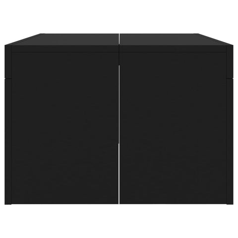 vidaXL Coffee Table Black 102x50x36 cm Engineered Wood
