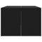 vidaXL Coffee Table Black 102x50x36 cm Engineered Wood