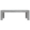 vidaXL Coffee Table Concrete Grey 102x50x36 cm Engineered Wood