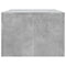 vidaXL Coffee Table Concrete Grey 102x50x36 cm Engineered Wood