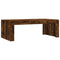 vidaXL Coffee Table Smoked Oak 102x50x36 cm Engineered Wood