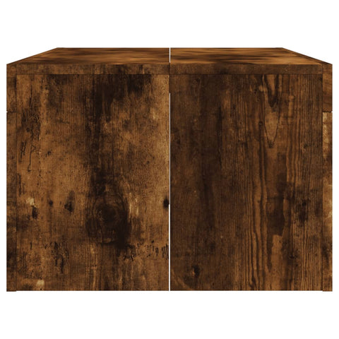 vidaXL Coffee Table Smoked Oak 102x50x36 cm Engineered Wood