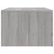 vidaXL Coffee Table Grey Sonoma 102x50x36 cm Engineered Wood