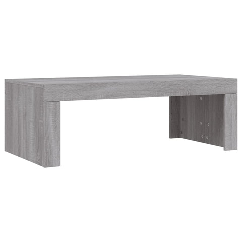 vidaXL Coffee Table Grey Sonoma 102x50x36 cm Engineered Wood
