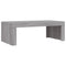 vidaXL Coffee Table Grey Sonoma 102x50x36 cm Engineered Wood