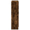 vidaXL Book Cabinet Smoked Oak 82.5x30.5x115 cm Engineered Wood
