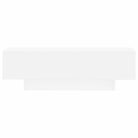 vidaXL Coffee Table White 100x49.5x31 cm Engineered Wood