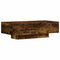 vidaXL Coffee Table Smoked Oak 100x49.5x31 cm Engineered Wood