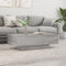 vidaXL Coffee Table Grey Sonoma 100x49.5x31 cm Engineered Wood