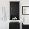 vidaXL Rolling Cabinet with Drawers MOSS White Solid Wood Pine
