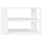 vidaXL Coffee Table White 59.5x59.5x40 cm Engineered Wood