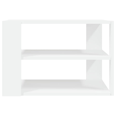 vidaXL Coffee Table White 59.5x59.5x40 cm Engineered Wood