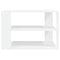 vidaXL Coffee Table White 59.5x59.5x40 cm Engineered Wood