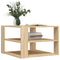 vidaXL Coffee Table Sonoma Oak 59.5x59.5x40 cm Engineered Wood