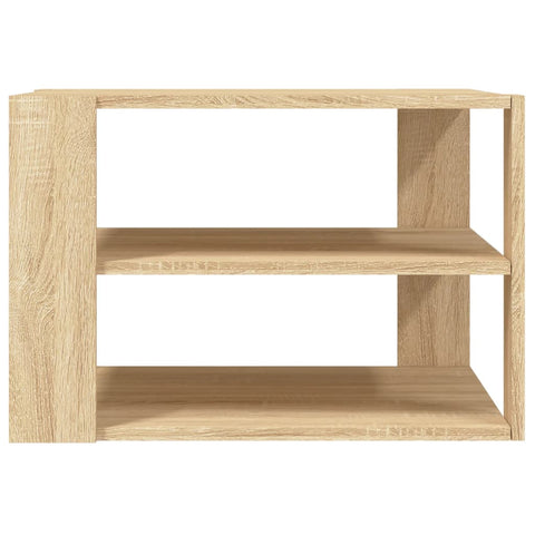 vidaXL Coffee Table Sonoma Oak 59.5x59.5x40 cm Engineered Wood
