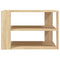 vidaXL Coffee Table Sonoma Oak 59.5x59.5x40 cm Engineered Wood