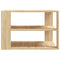 vidaXL Coffee Table Sonoma Oak 59.5x59.5x40 cm Engineered Wood