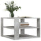 vidaXL Coffee Table Concrete Grey 59.5x59.5x40 cm Engineered Wood