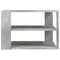 vidaXL Coffee Table Concrete Grey 59.5x59.5x40 cm Engineered Wood