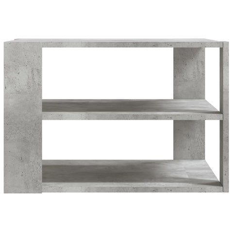vidaXL Coffee Table Concrete Grey 59.5x59.5x40 cm Engineered Wood