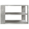 vidaXL Coffee Table Concrete Grey 59.5x59.5x40 cm Engineered Wood