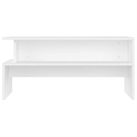 vidaXL Coffee Table White 90x55x42.5 cm Engineered Wood