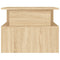 vidaXL Coffee Table Sonoma Oak 90x55x42.5 cm Engineered Wood