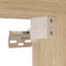 vidaXL Highboard Sonoma Oak 69.5x34x180 cm Engineered Wood