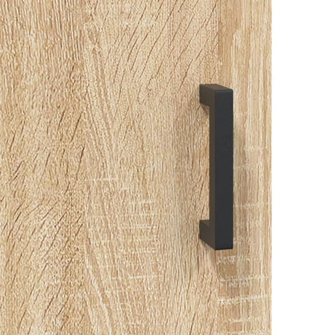 vidaXL Highboard Sonoma Oak 69.5x34x180 cm Engineered Wood