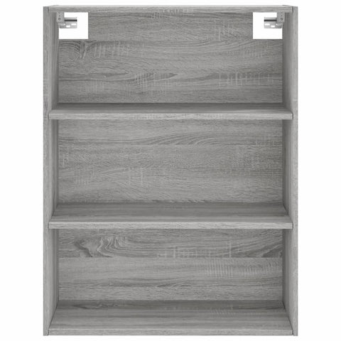 vidaXL Highboard Grey Sonoma 69.5x34x180 cm Engineered Wood
