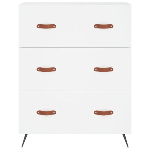 vidaXL Highboard White 69.5x34x180 cm Engineered Wood