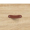 vidaXL Highboard Sonoma Oak 69.5x34x180 cm Engineered Wood